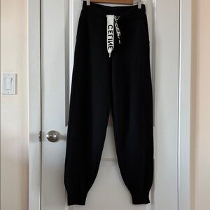 Celine wool and cashmere blended knitting pants